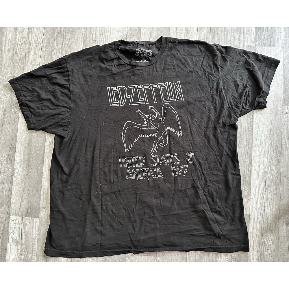 2020 led-zeppelin‎ united states of america 1997 XXL t shirt  Black